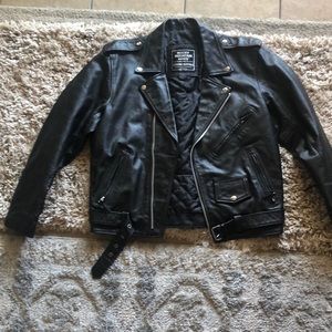 Men’s Genuine Leather Jacket size Large